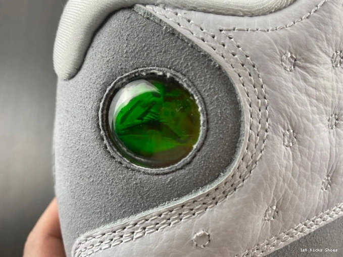 1st Kicks 13 Wolf Grey Air Jordan 414571-160 0808